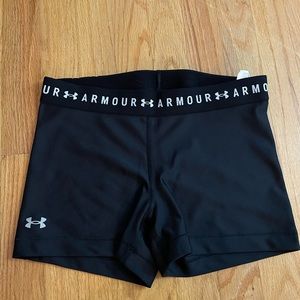 Women’s black compression shorts